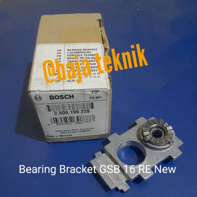 Bearing Bracket Mesin Impact Drill GSB 16 RE NEW BOSCH