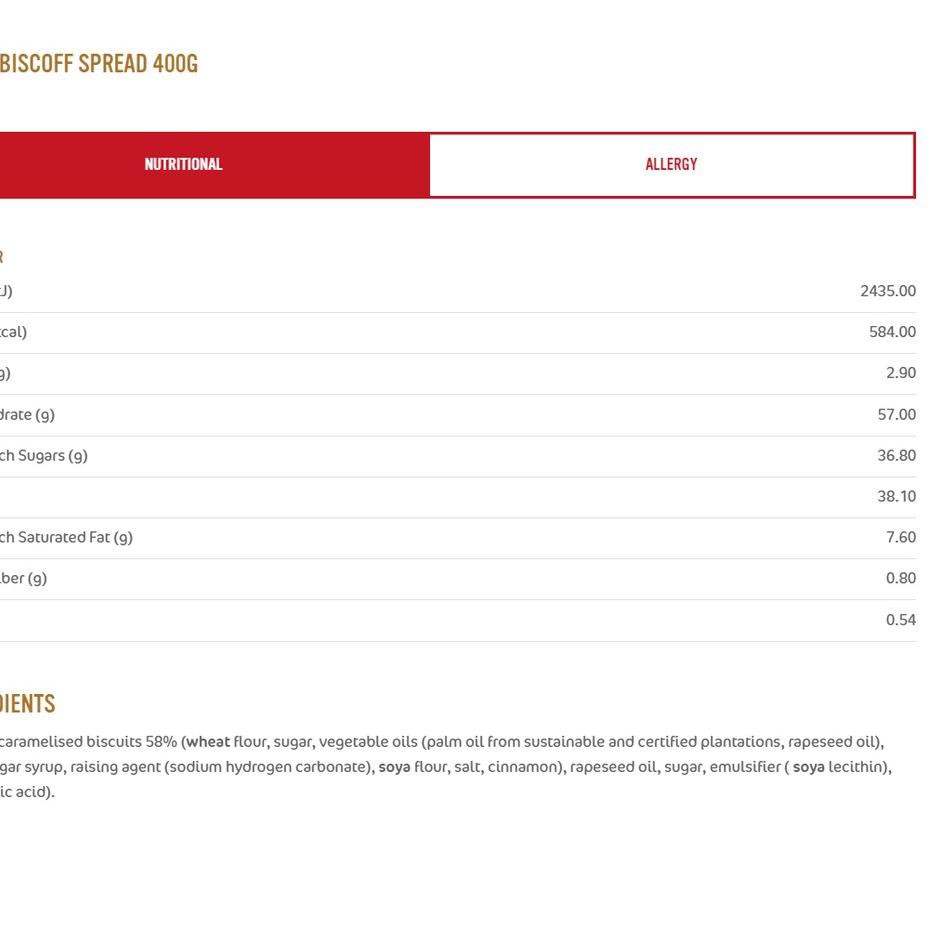 

YU7✾ LOTUS BISCOFF SPREAD SMOOTH - 400 GRAM - EXP NOV 2021 TOP PRODUK