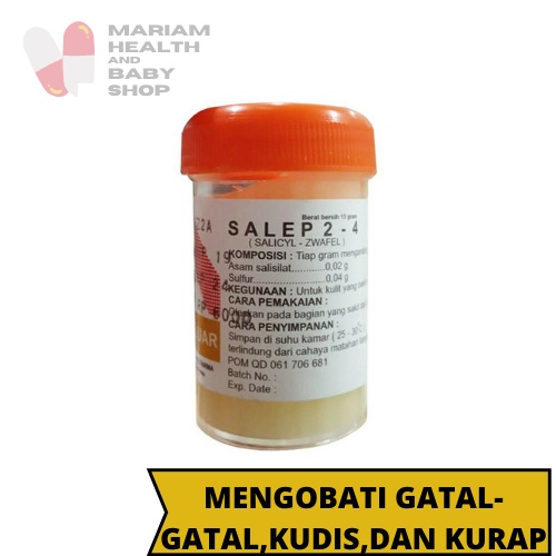 Salep 24 cito 15 gram - Salep Belerang Untuk Kulit Yang Berkudis