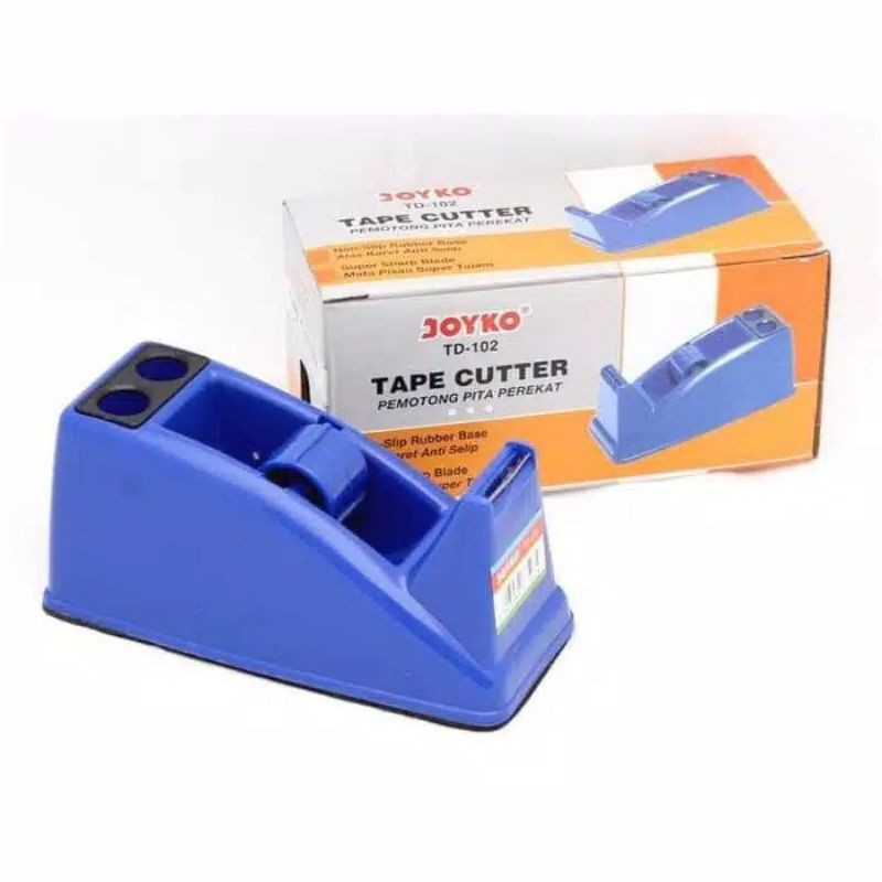 TAPE CUTTER / TAPE DISPENSER / ALAT PEMOTONG SOLASI KECIL JOYKO TD-102