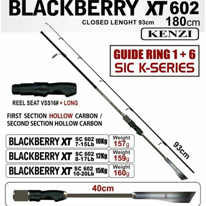 Joran Spinning Kenzi Blackberry 602 Xt Dan Redberry 602 Xt