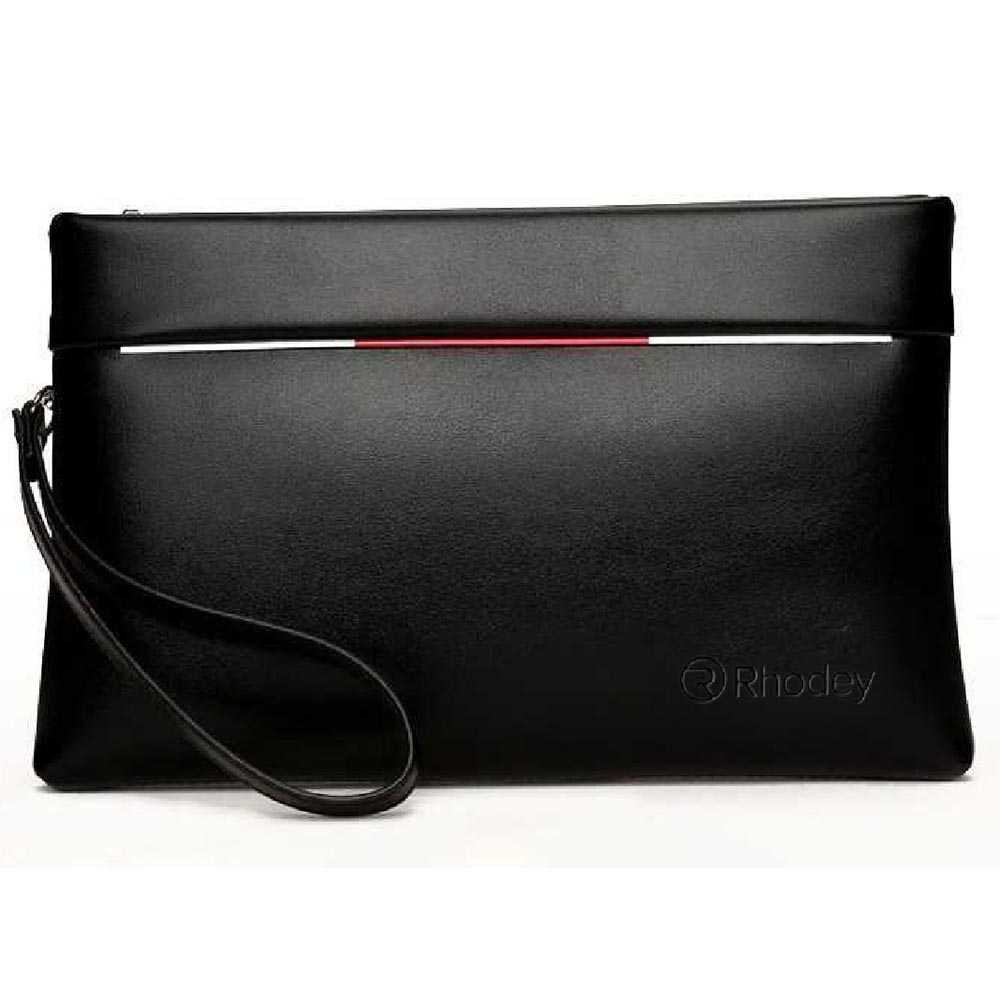 TERLARIS!!! Tas Tangan Fashion Pria Wanita / Tas Genggam Rhodey Dompet Kulit Clutch Bag Pria