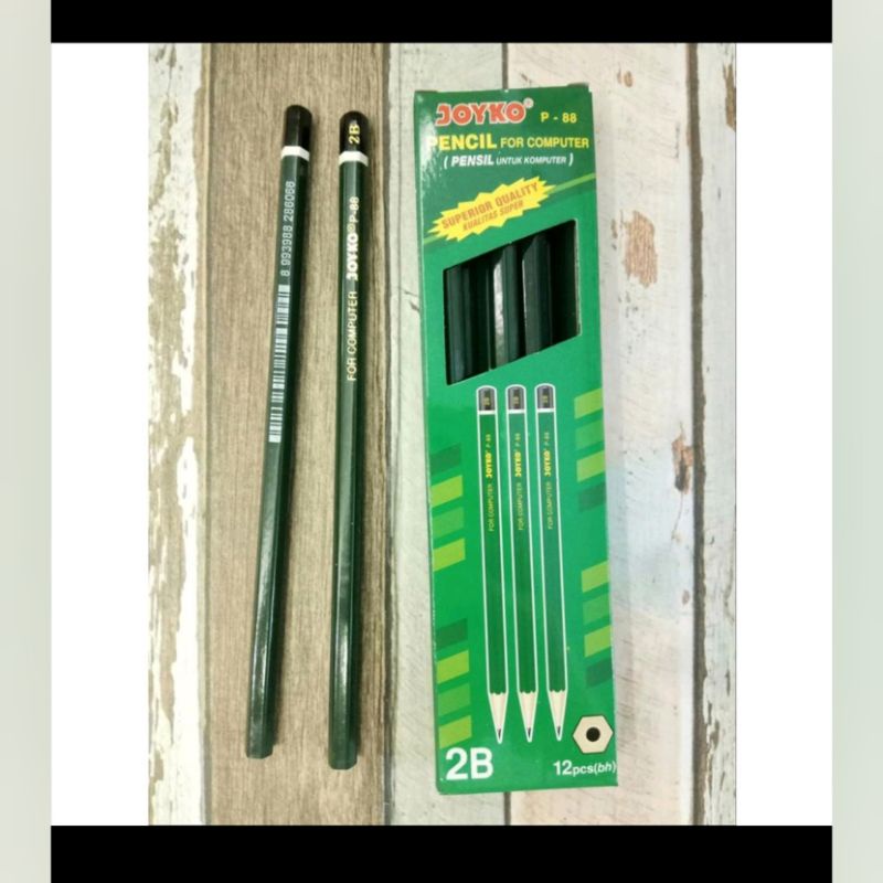 

pensil 2B joyko p88 hijau