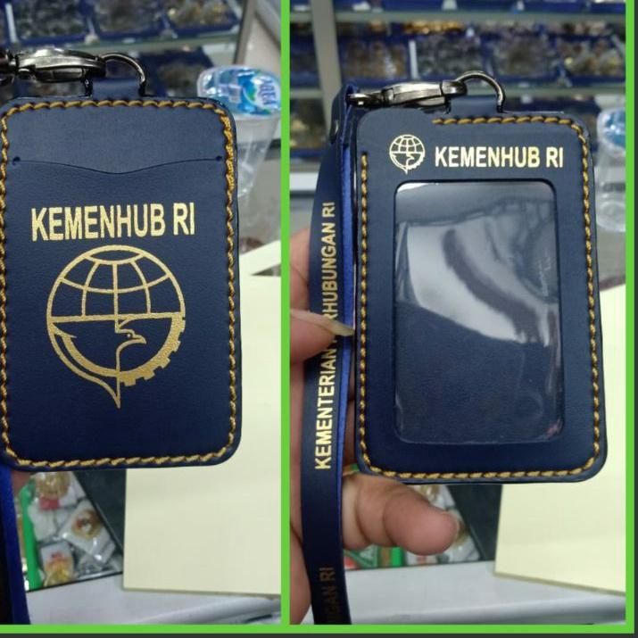 

Baru - GANTUNGAN ID CARD KEMENHUB RI KULIT ID CARD HOLDER KEMENTRIAN PERHUBUNGAN ✔