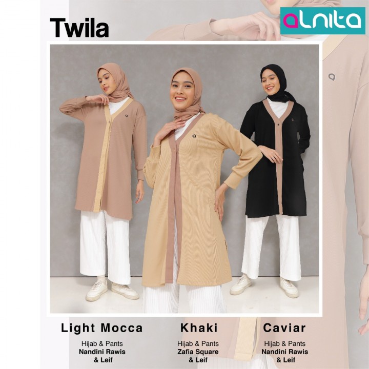 TWILA Outer Casual Alnita Terbaru 2022 / Outer