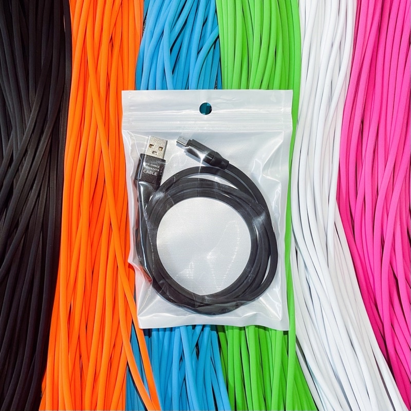 【CB015】KABEL MACARON USB MICRO TIPEC KABEL WARNA KABEL DATA SUPPORT FASTCHARGING VOOC KABEL MURAH