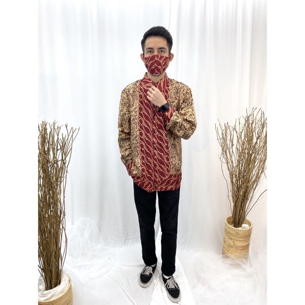 KEMEJA BATIK VISCOSE PREMIUM GIES