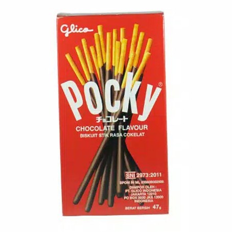 

Pocky - Biskuit Stick Salut Coklat - Chocolate