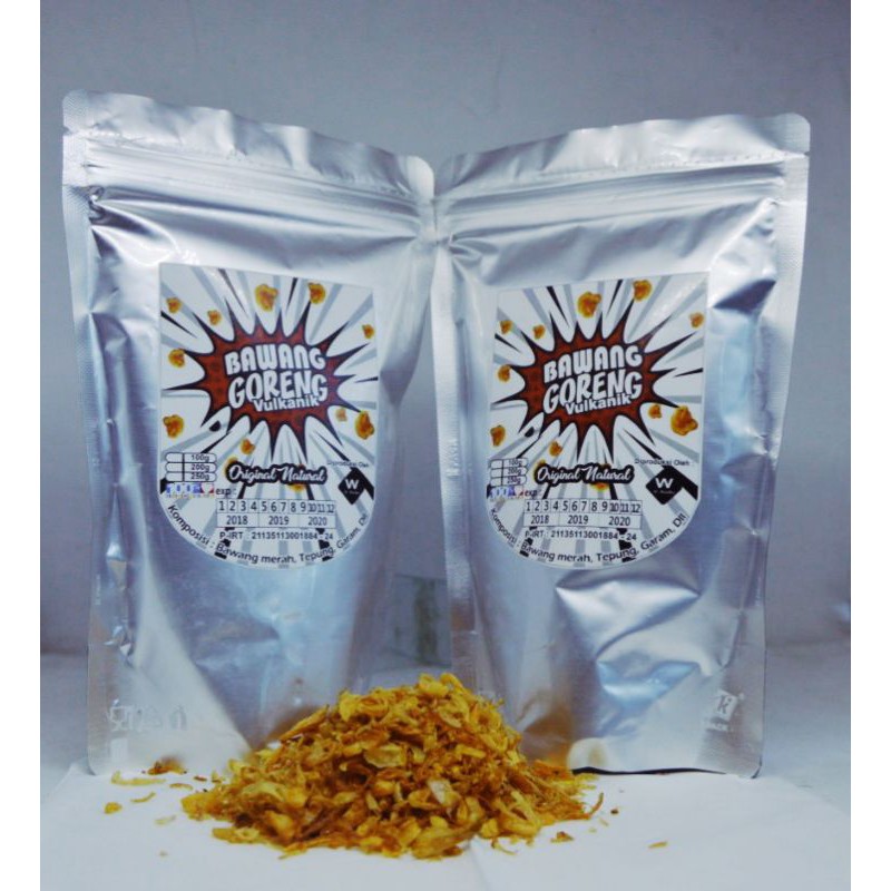 

BAWANG GORENG VULKANIK Original 100gr Oleh oleh khas PROBOLINGGO / TEMPAT BAWANG DITANAM ;)