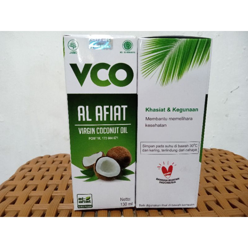 minyak kelapa VCO | minyak vco | VCO alafiat 130 ml