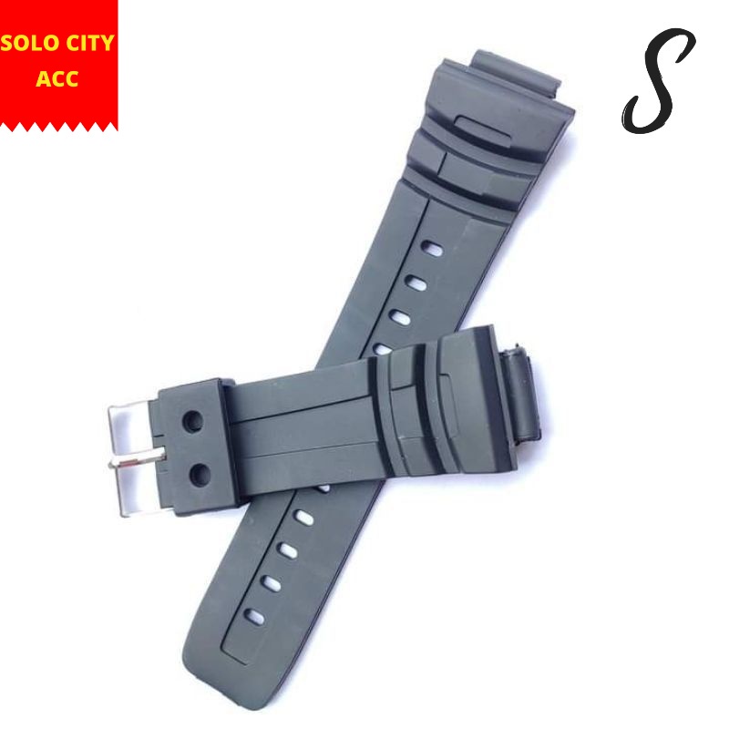 TALI JAM CASIO G-SHOCK G7710 / G-7710 / G 7710 RUBBER STRAP TALI KARET JAM GSHOCK G7710