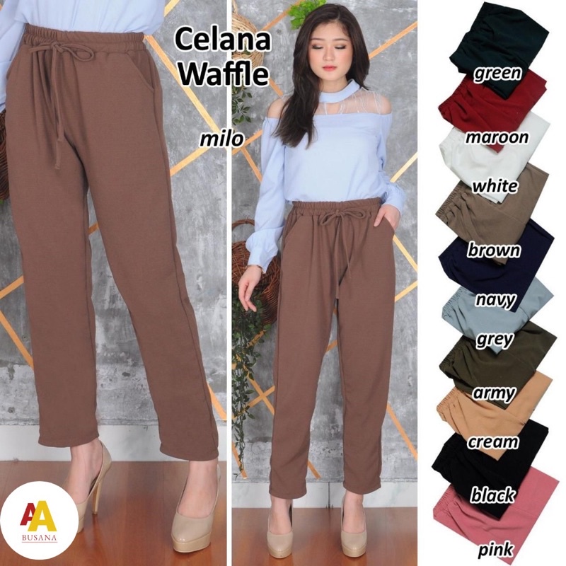 Celana Legging Jumbo Bahan Kulit Jeruk Termurah