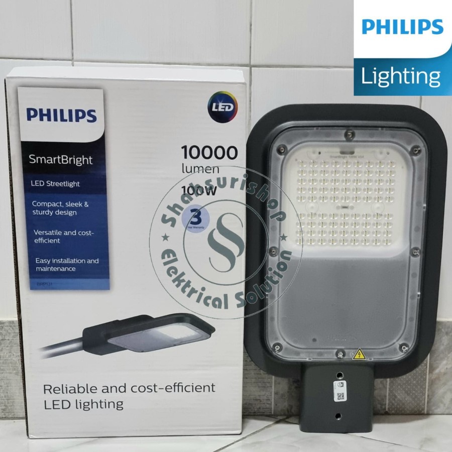 PHILIPS LAMPU PJU LED BRP131 LED100/NW-CW 100W 220-240V DM / DM GM