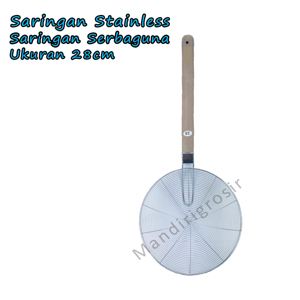 Saringan Stainless *Saringan * Saringan Serbaguna * 28cm