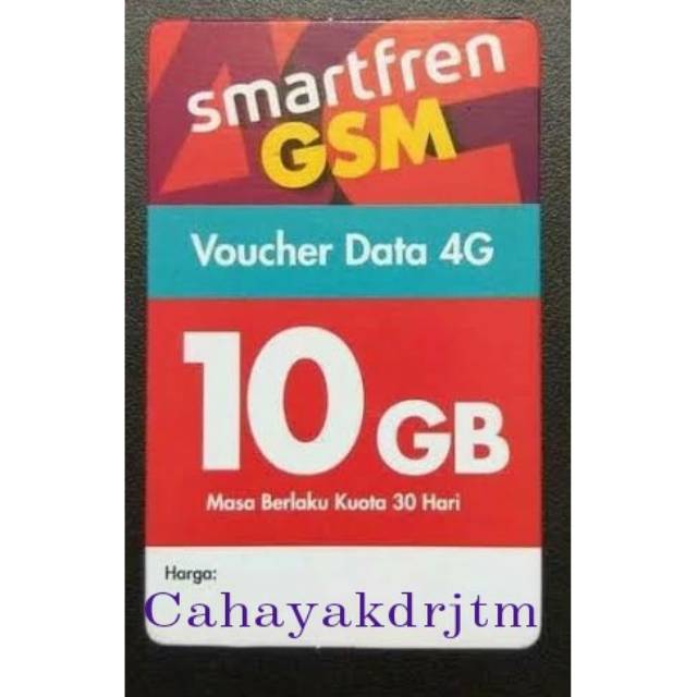 Voucher Smartfren 10GB