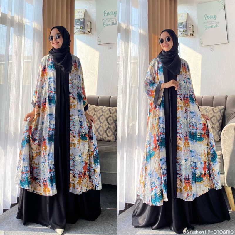 SET ABAYA WANITA MURAH/SET ABAYA WANITA IMPORT/MAXI DRESS WANITA