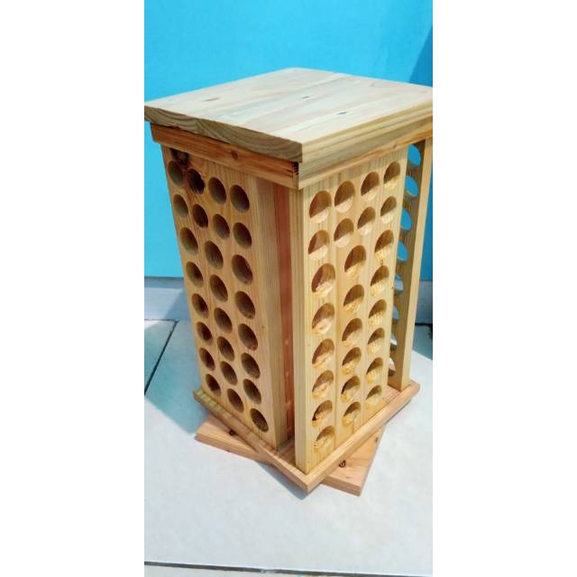 Rak Oil Putar 5ml 32 slot, 15ml 60slot