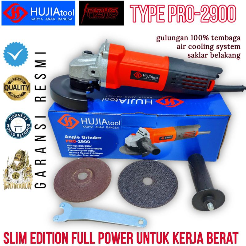 mesin gerinda Hujia Pro 2900. gerinda tangan gerinda eagle gerinda besi gerinda murah