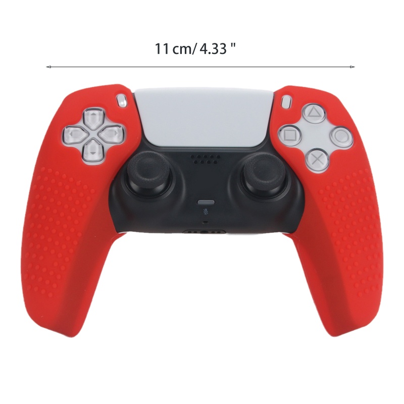 Btsg Karet Gel Silikon Lembut Anti slip Untuk Case Cover Untuk Controller PS5 Untuk Perlindungan Case For PS5 Split Gamepad