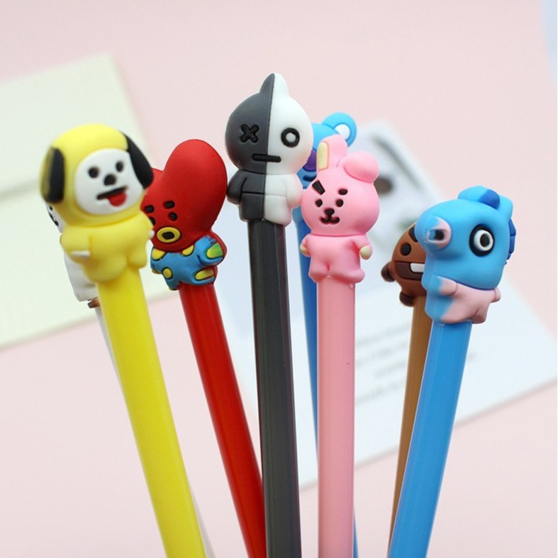 Pulpen Korea Kpop / Pena Gel Lucu Unik Karakter KPOP / TS-59