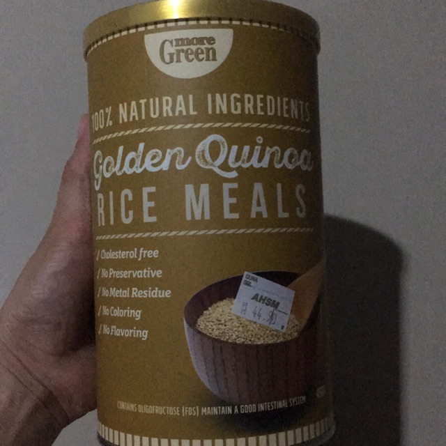 

Golden quinoa rice meals