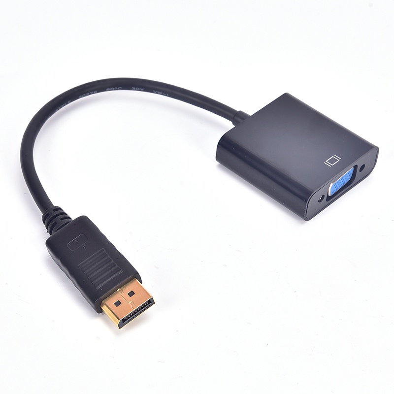 (LUCKID) Kabel Adapter Konverter Displayport DP Male Ke VGA Female