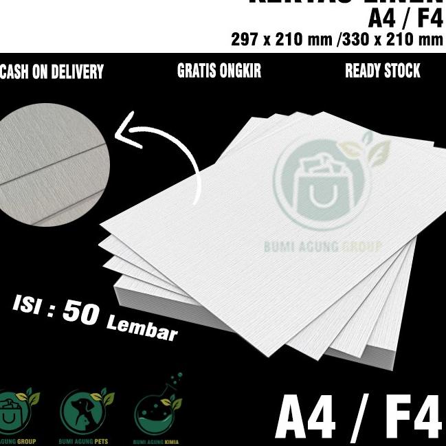 

Murah CKWWH KERTAS LINEN JEPANG A4 F4 untuk sertifikat piagam 50 LEMBAR 51 Ready