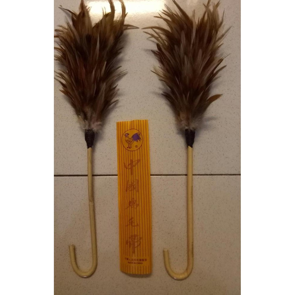 ☝ Kemoceng Bulu Ayam Mini / Kecil ✧