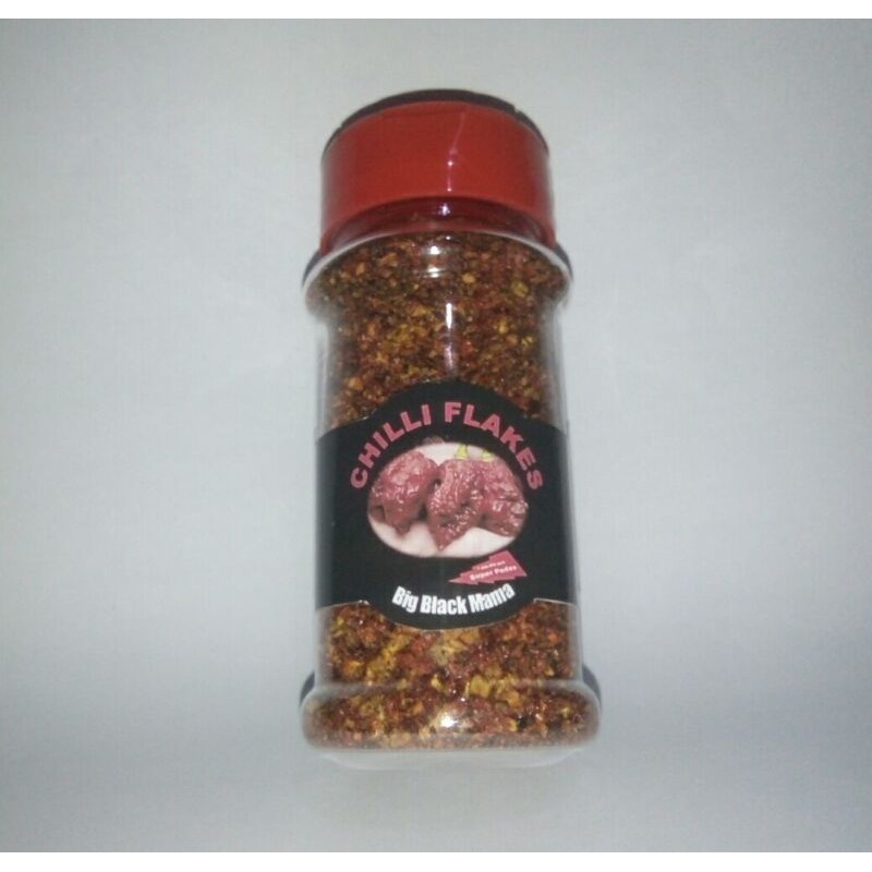 

CHILLI FLAKES bon cabe cabai bubuk kasar BIG BLACK MAMA