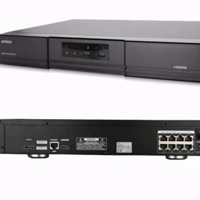 NVR AVTECH 8CH AVH-408 POE SUPPORT