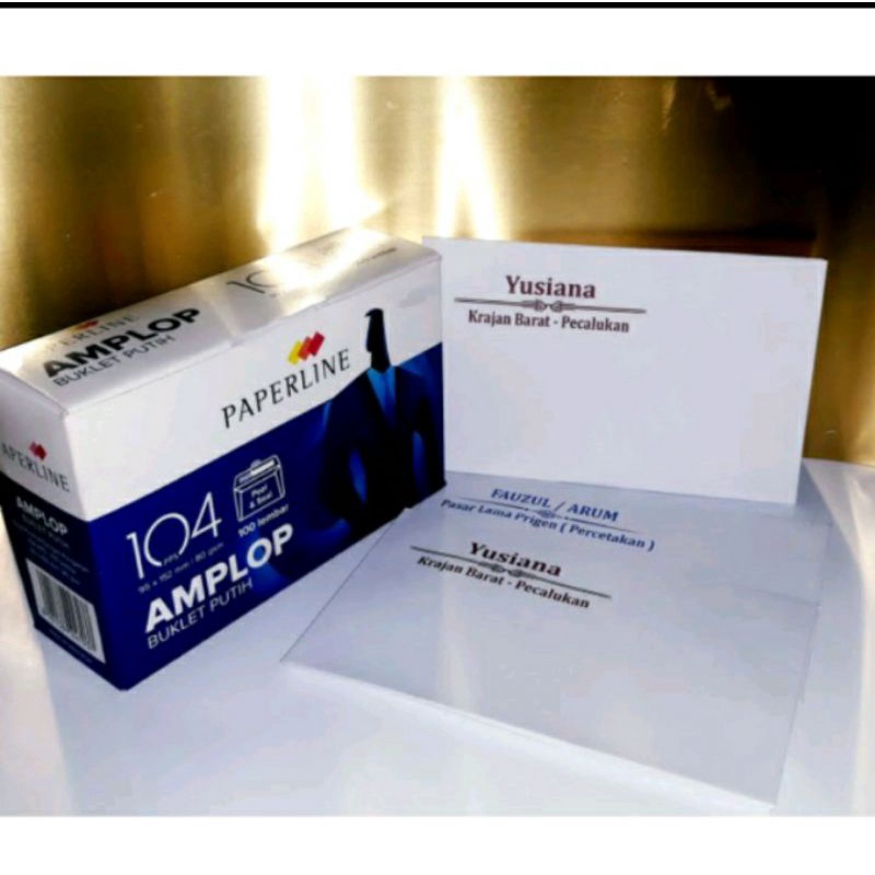 

Amplop Kondangan/Bowoh (castom)