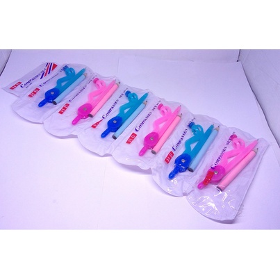 Jangka Set BD 180 Math Mathematics Matematika School Tools Office Equipment Perlengkapan Sekolah Menggambar Lingkaran Bundar Memutar Putar Kesenian Kerajinan Gambar Kecil Lucu Simpel Simple Ecer Eceran Plastik Warna Bentuk Circle Grosir Prakarya Malang