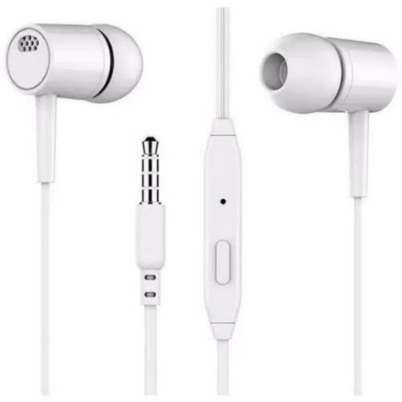 HF HEADSET/EARPHONE D21 JACK 3.5MM UNIVERSAL + MIC EXTRA BASS