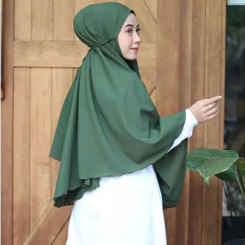 HIJAB MARYAM JUMBO DIAMOND SIZE XL/ BERGO INSTAN JUMBO