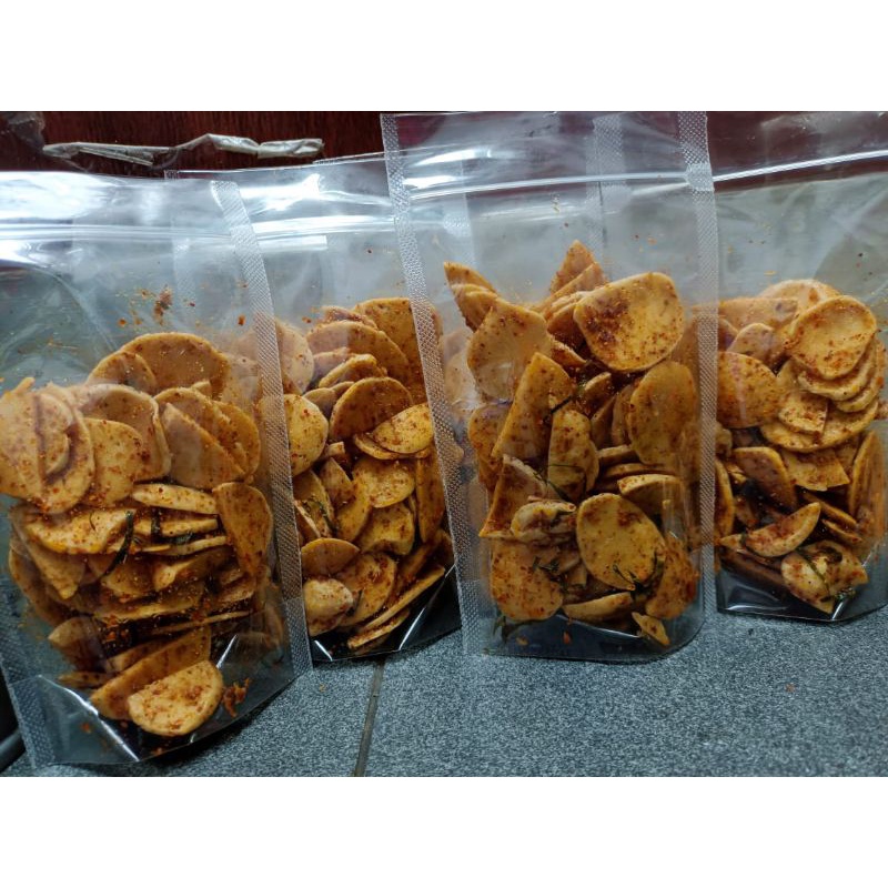 

keripik pangsit rambut nyonya