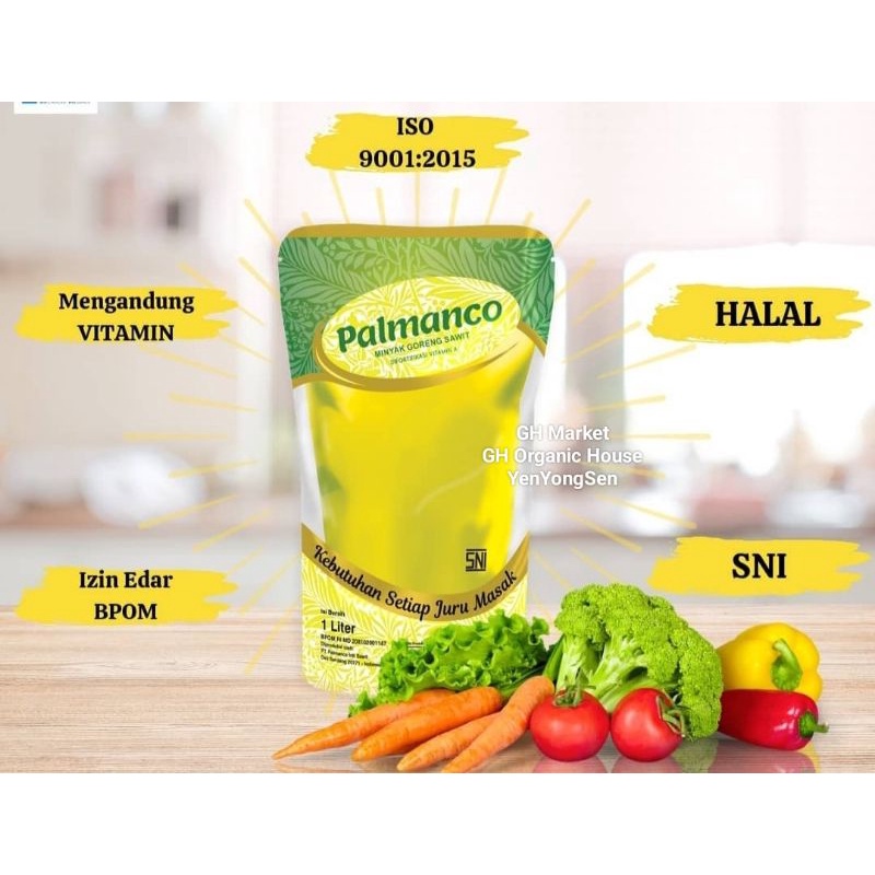 

Minyak Goreng Palmanco 2 L Migor 2 Liter Berkualitas/ Expired Msh Lama