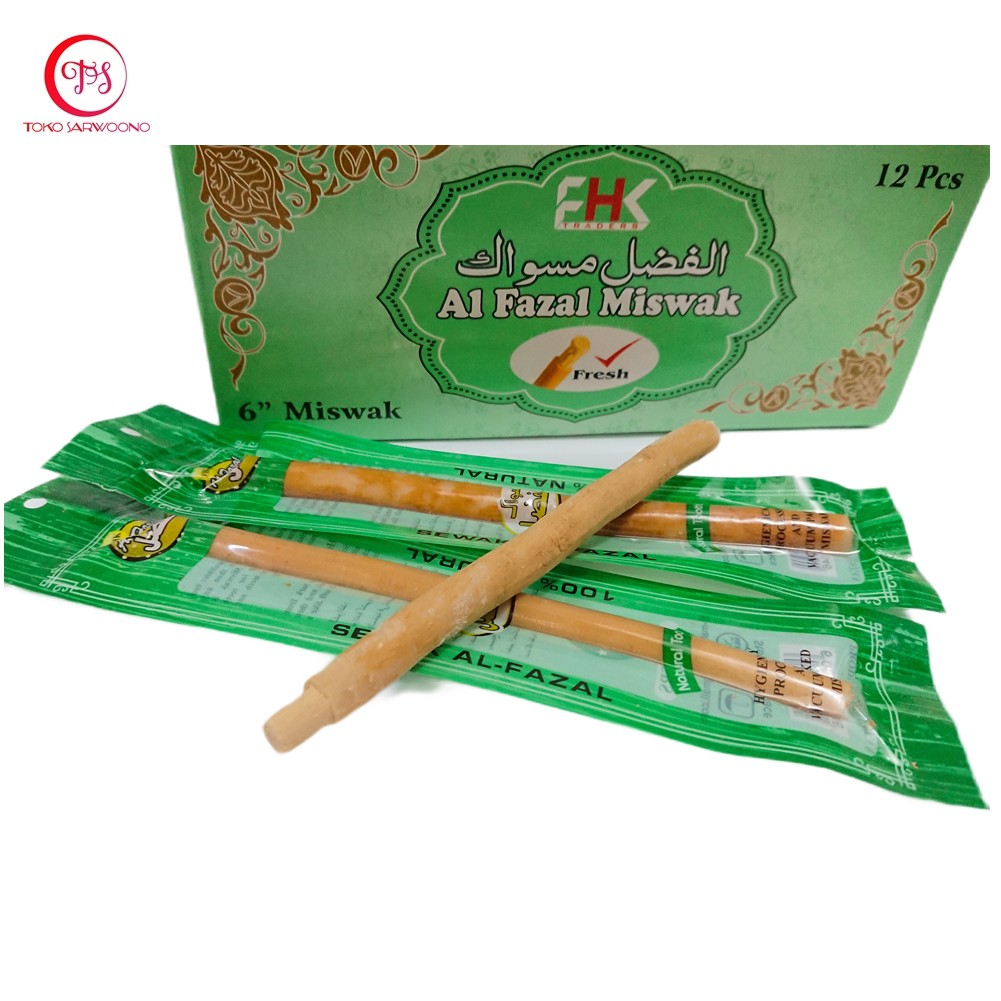 Siwak Al Fazal Kecil 1 Box isi 12 - Miswak