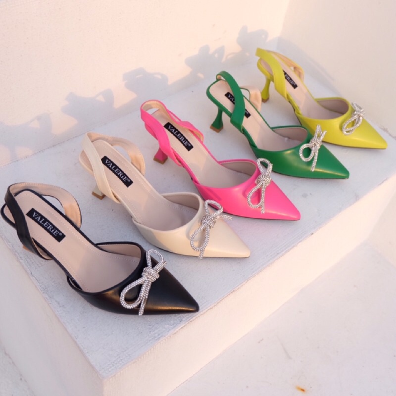 HEELS TALI BELAKANG VALERIE 5 cm