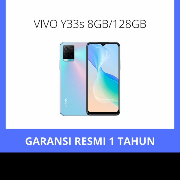 Vivo Y33s Ram 8/128 garansi resmi - Biru