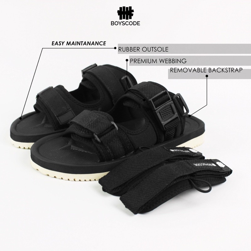 Sandal Gunung BOYSCODE Kizaru Premium - Sandal Hiking Outdoor - Sandal Adventure