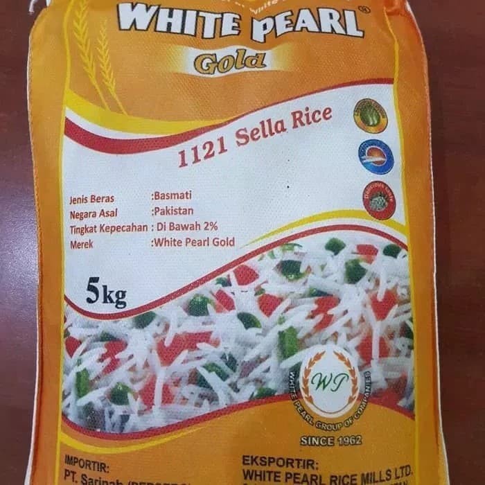 

978Eq0010W Beras Basmati White Pearl 5Kg W5Q40112