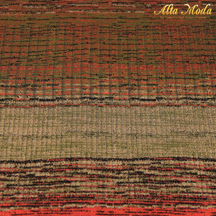 

Alta Moda Kain Stretch Jacquard Earth Coral Mix Abstract (1M)