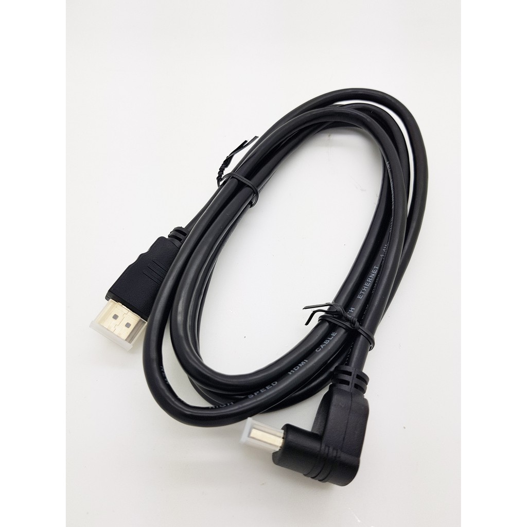 90 derajat L kabel HDMI 1.8meter GOLD