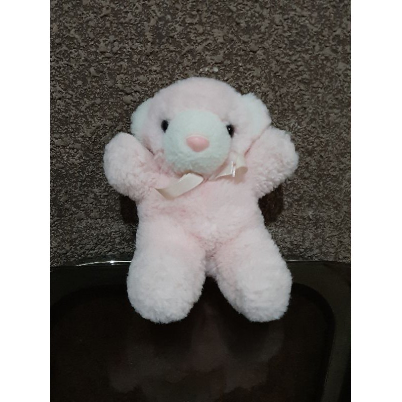 BONEKA BERUANG PINK PRELOVED MINI