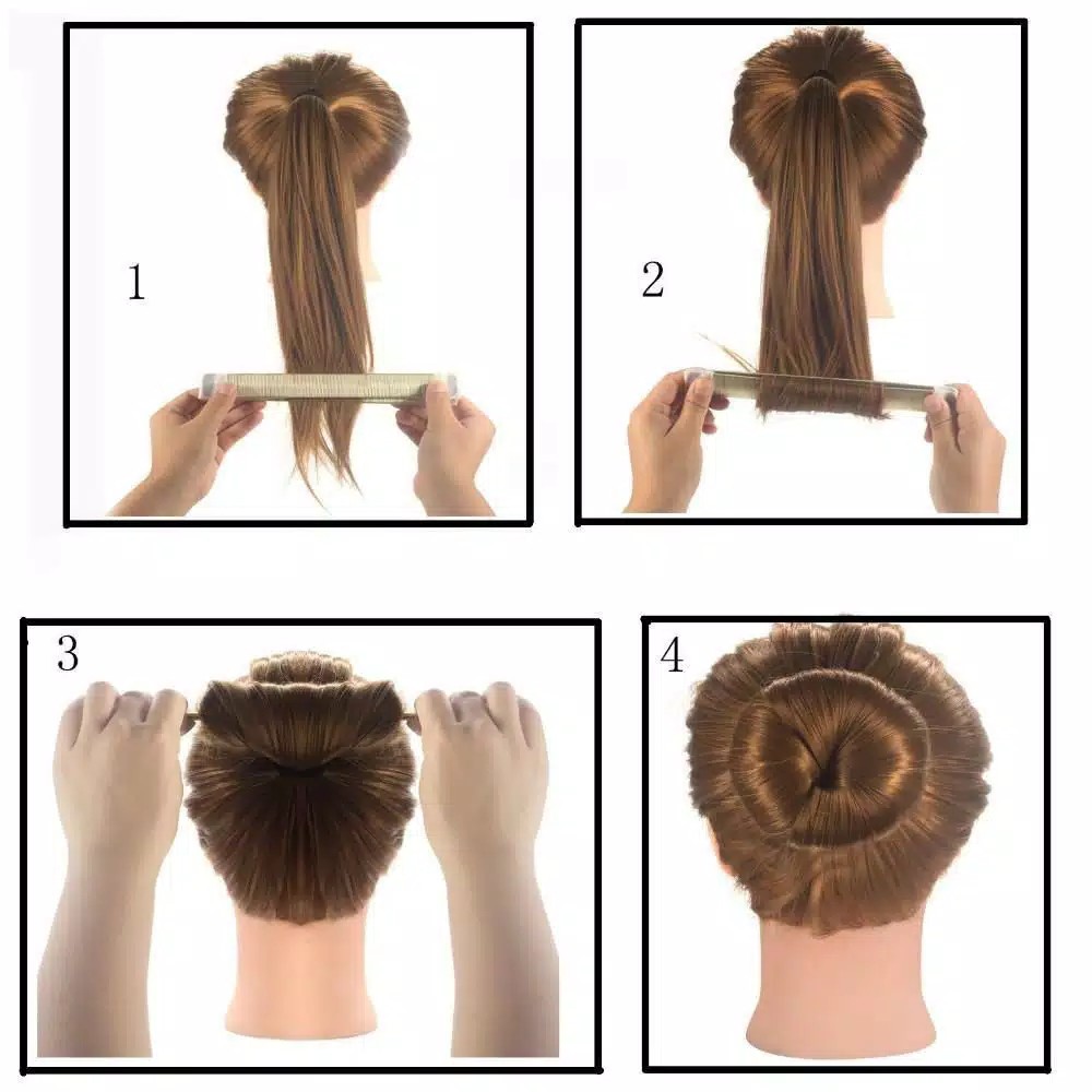 Laristerus79 Magic Hair bun maker donut  sanggul donat cepol hairdini rambut donat sanggul