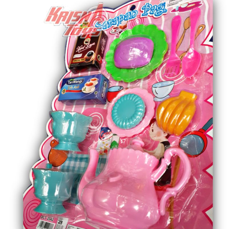 MAINAN ANAK SARAPAN PAGI SET/KITCHEN SET