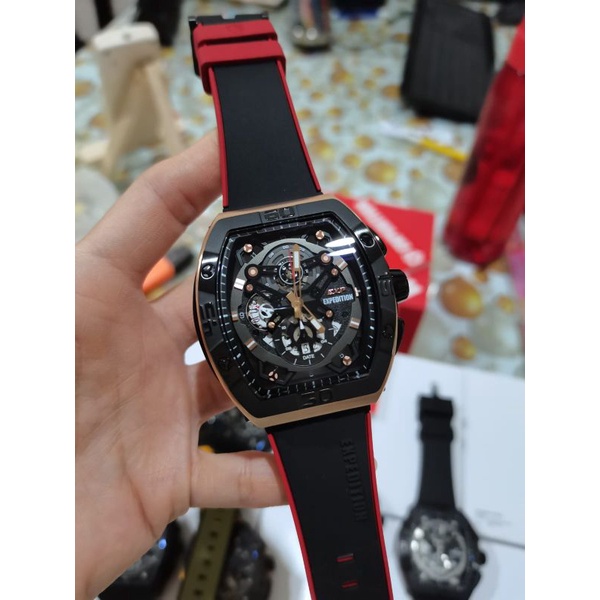 Expedition EXP 6800 /E6800 Jam Tangan Pria Original Size 4,8 Cm x 5,3 Cm