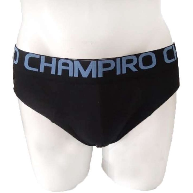 Celana dalam Champiro BlackBold / Isi 3 pcs / Size M, L, XL / Sempak / kolor / Pakaian Dalam Boxer Pria Premium/ Murah berkualitas//Lembut dan tidak kasar/bisa cod/best seller