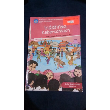 buku tematik tema 1 , kelas 4 SD
