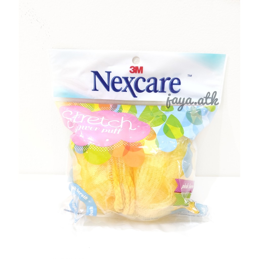 SPONS MANDI 3M NEXCARE SHOWER PUFF STRETCH SPON MANDI NS-03